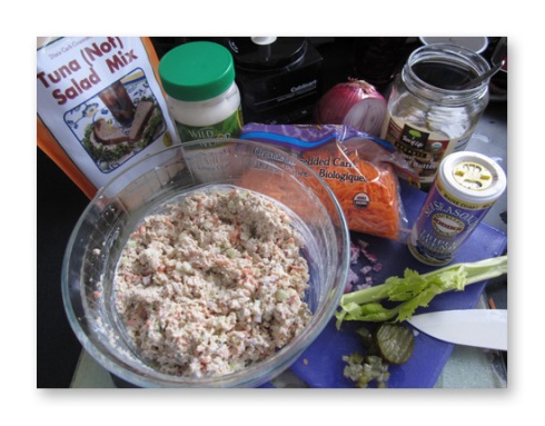 vegan tuna salad ingredients
